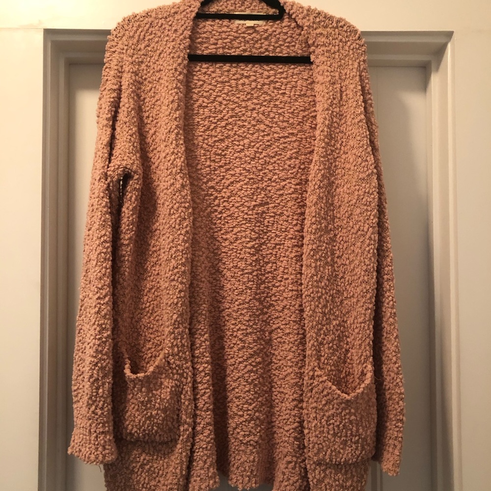 Black pink cardigan